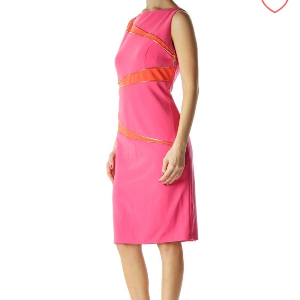 Joseph Ribkoff multicolored zipper dress